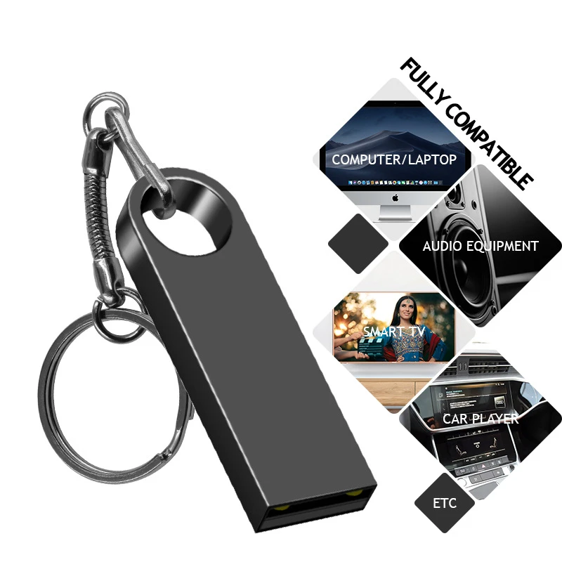 Usb флеш накопитель 32 Гб металлический 64 128 ГБ 16 8 4 высокоскоростная память флешка