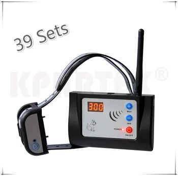 

New Arrival Rechargeable Wireless Electronic Pet Dog Fence System With 1 Receiver Dog Training Collar 39 pieces