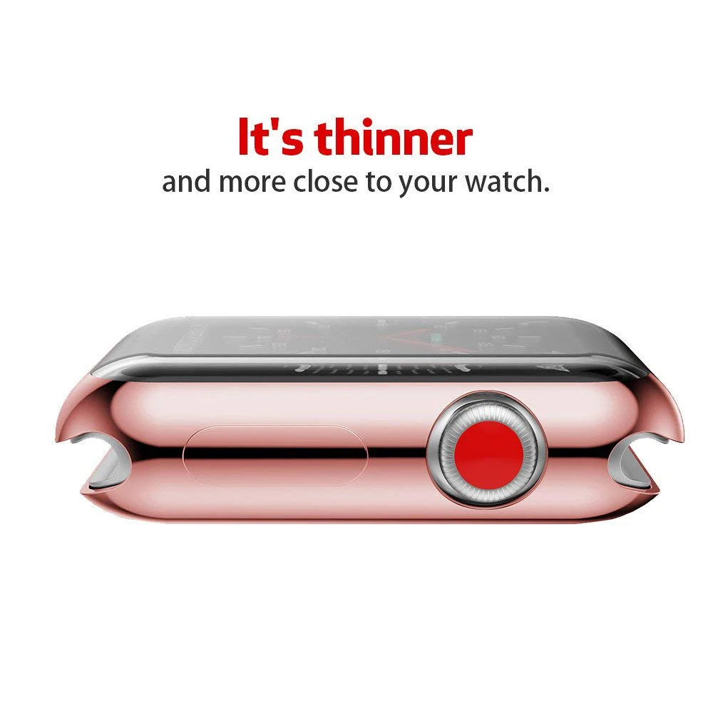 Silicone cover For Apple Watch case 3/2 iwatch 42mm/38mm screen protector protective frame soft All-around Ultra-thin Silicone cover For Apple Watch case 3/2 iwatch 42mm/38mm screen protector protective frame soft All-around Ultra-thin
