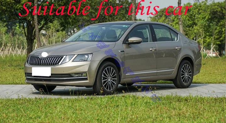Для SKODA OCTAVIA 2015 2018 пластиковый внешний козырек Vent Shades Window Sun Rain Guard дефлектор 4 шт 2016