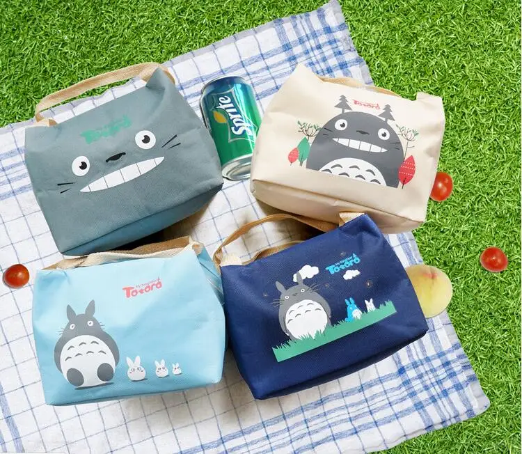 Новая изолированная сумка мультяшная серия Totoro для хранения ланча пикника