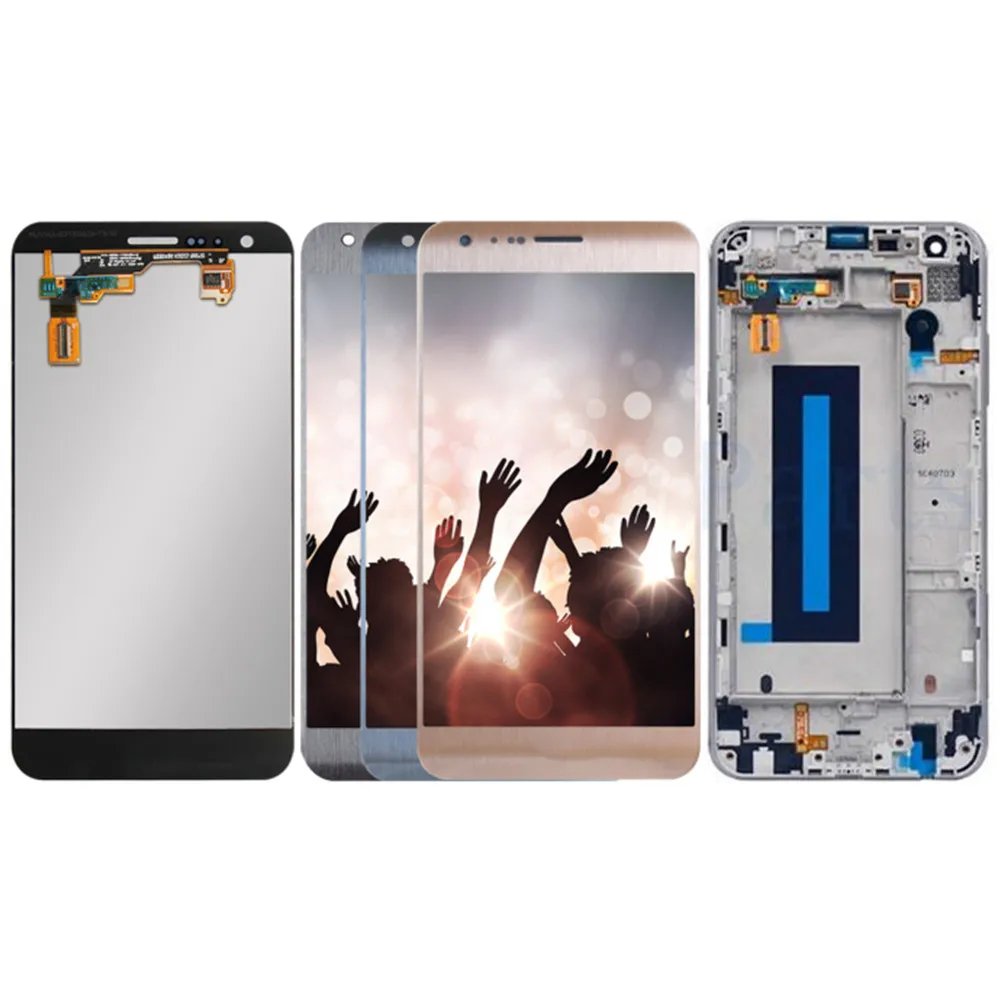 

For LG X Cam K580 LCD Screen and Digitizer Assembly with Front Housing Replacement!!
