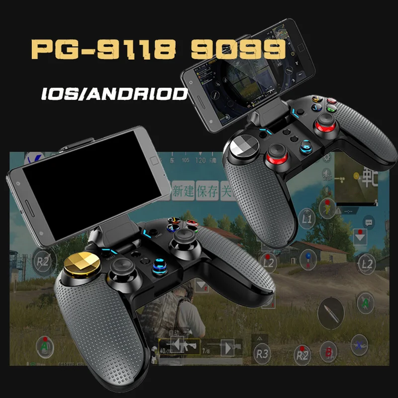 

2019 iPega 9118 pg-9118 Bluetooth Gamepad Game Controller Joypad Direct Play PUBG Mobile iOS/Android Universal Multimedia Game