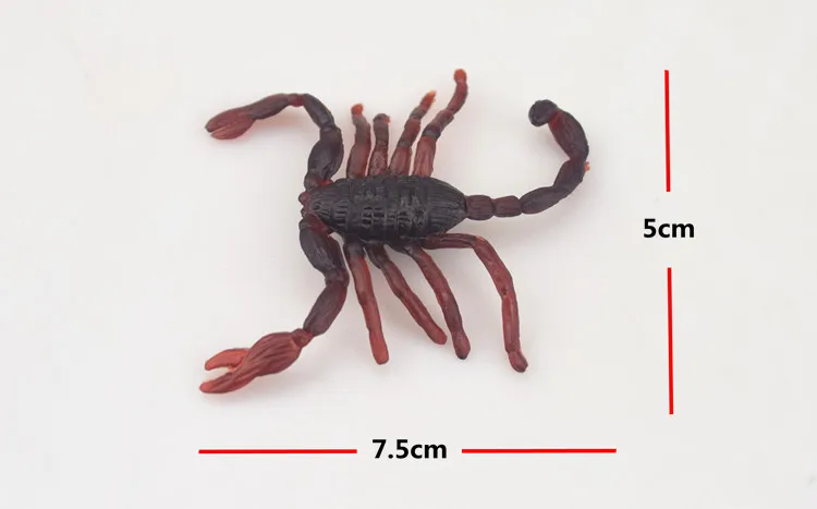10 шт. смешной пугающий трюк Шутка игрушки специальная реалистичная модель имитация поддельный Резиновый ТАРАКАН Скорпион геккон змея тараканы игрушка