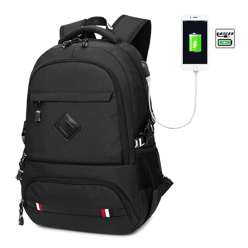 

External USB Charge Antitheft Notebook Backpack-B Design for Women and Men Laptop School Backpack Computer Bag Men bags