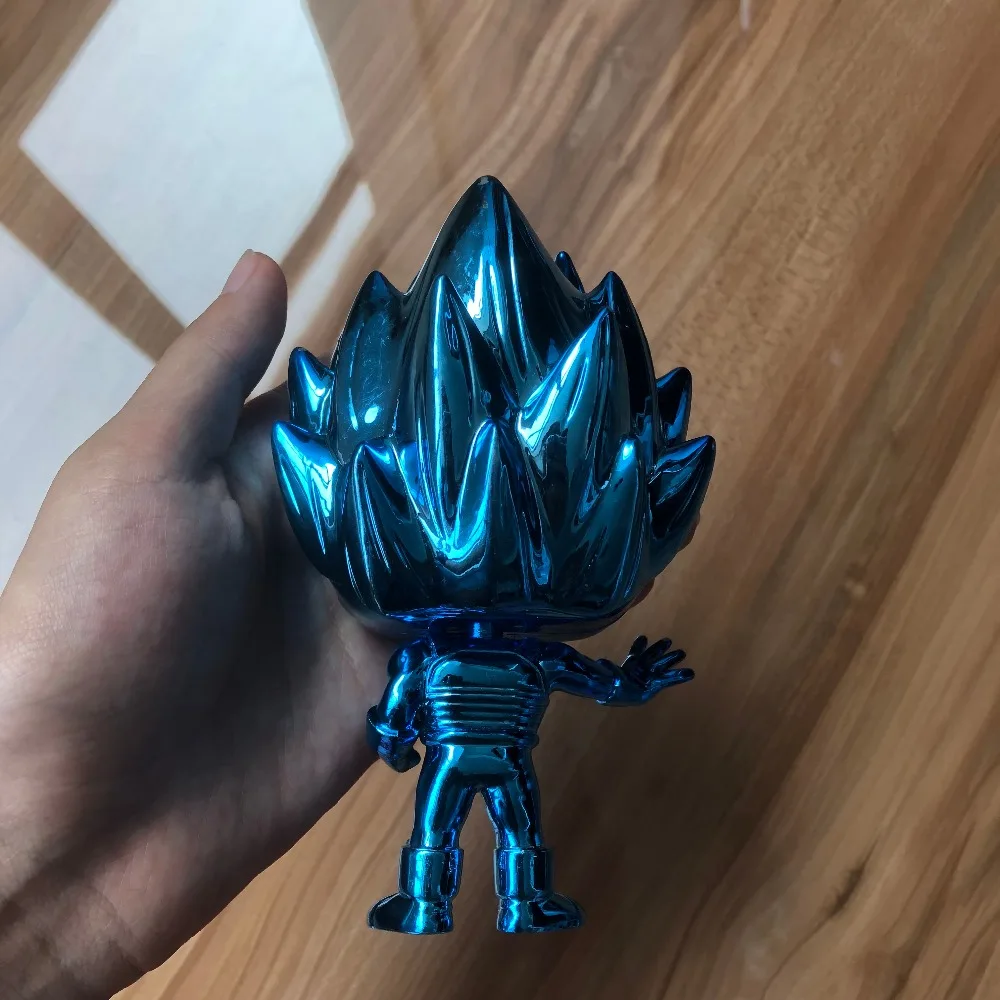 2018 NYCC эксклюзивный Funko поп Амин Dragon Ball Z Вегета (синий хром) фигурку Коллекционная
