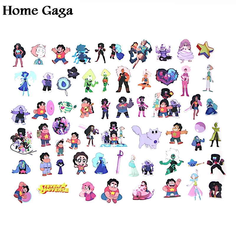 Homegaga 60 قطعة ستيفن الكون Pvc للماء الكرتون لسكرابوكينغ ألبوم الأمتعة لوح التزلج الهاتف جدار الغيتار ملصقات D1290 Homegaga 60 قطعة ستيفن الكون Pvc للماء الكرتون لسكرابوكينغ ألبوم الأمتعة لوح التزلج الهاتف جدار الغيتار ملصقات D1290