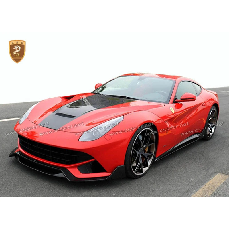 Настоящие наборы для тела из углеродного волокна Ferrari F12 DMC стильный карбоновый