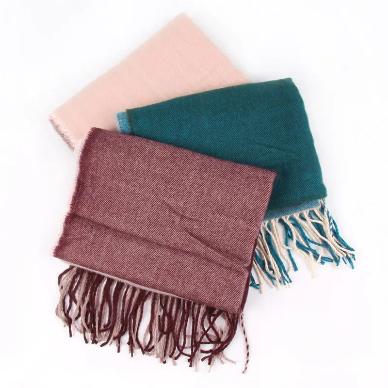  Women Ladies Patchwork Scarf Tassel Wrap Shawls Headband Soft Shawl Long women's scarves handkerchi