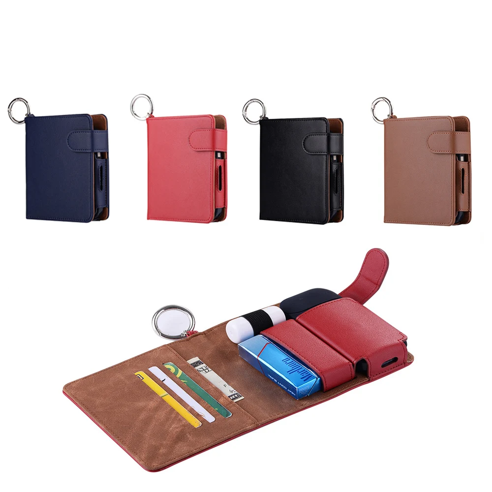 

Pu Leather Material Case For IQOS Case Weight 95g High Quality No Odor Bag Also As like Wallet Taking 13cmx11.5cmx3cm 113g