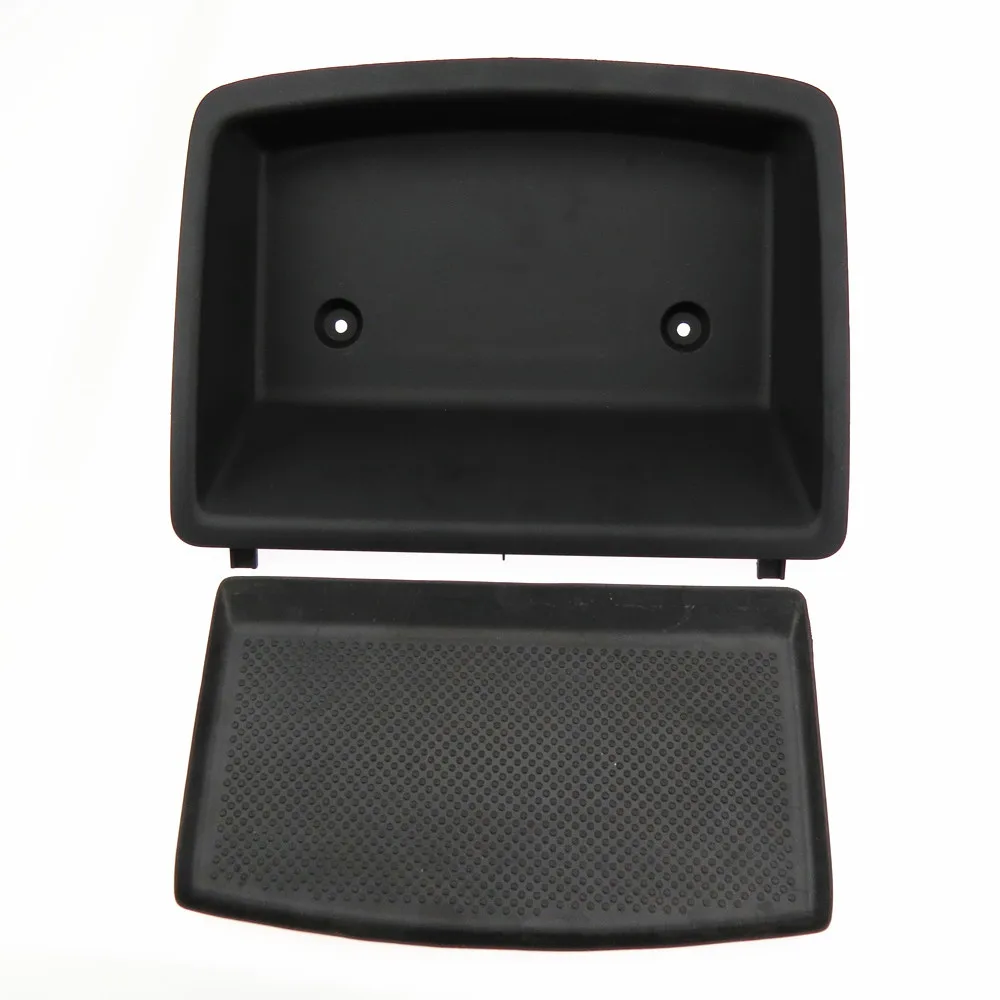 

SCJYRXS Black Storage Center Dashboard Tray Kit 1K0857921D 1K0858719C 1K0 857 921D 1K0 858 719C 1K0 857 921 D For Golf MK5