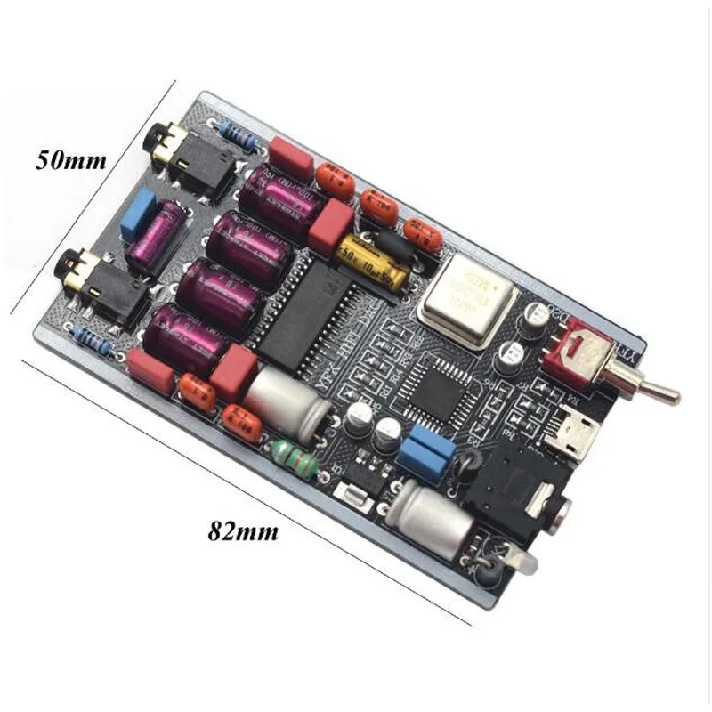 PCM2706 DAC TDA1305 ides декодер amp ноутбук ASIO PC USB звуковая карта усилитель для наушников доска без чехол