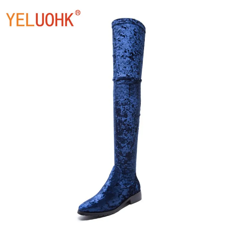 

Over The Knee Boots Women Winter Boots Velvet Women Knee High Boots Winter Shoes Women