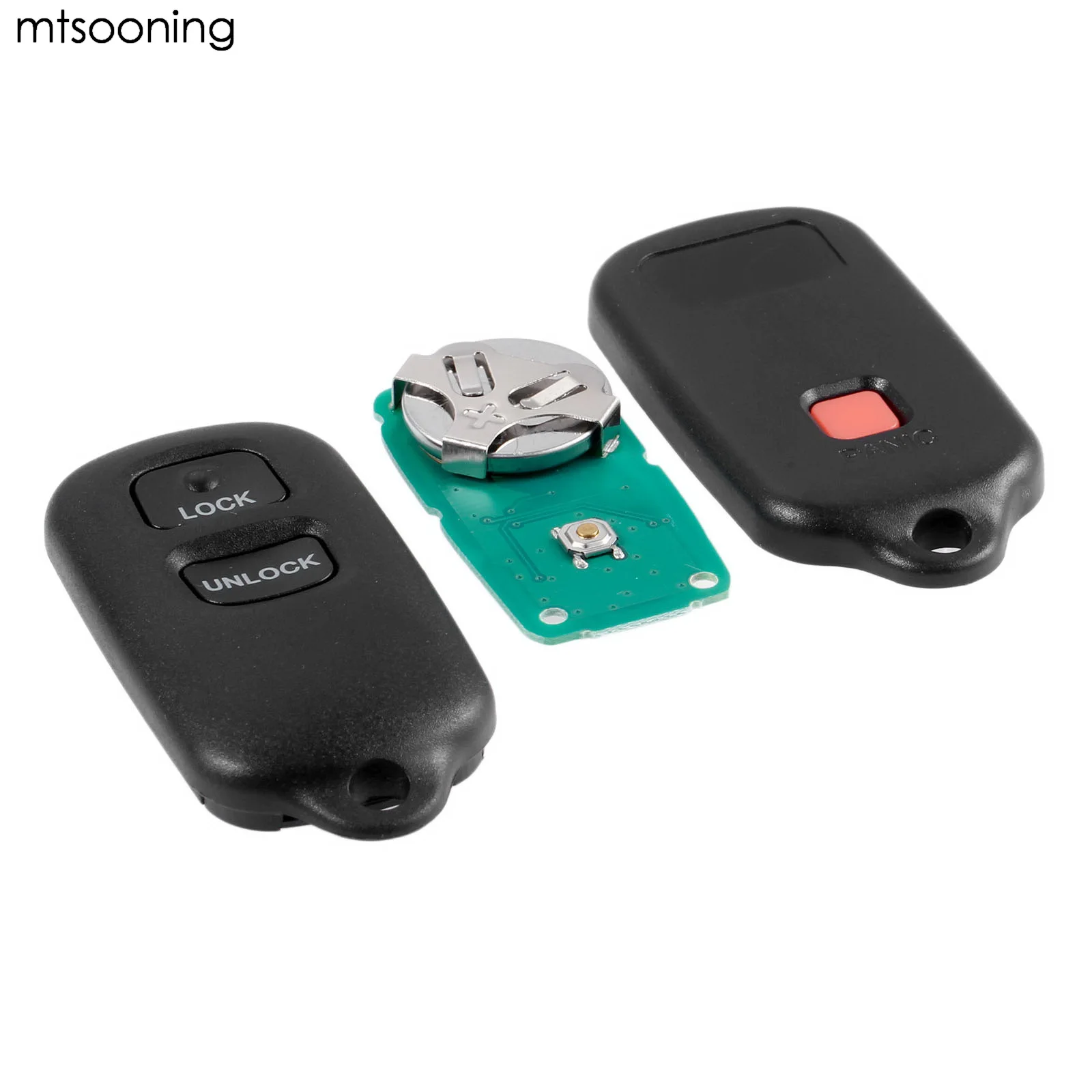 mtsooning 2+1 Button Remote Key Fob Case Shell HYQ12BBX For Toyota Celica Echo Prius Tacoma ...