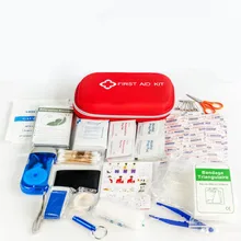 216 шт./лот, аптечка первой помощи, набор для экстренной помощи, для спорта на открытом воздухе, водонепроницаемый, для семьи, кемпинга, путешествий, для экстренной медицинской помощи, YJJB004