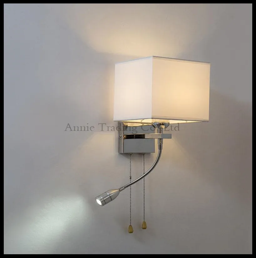 Warm white led lighting modern minimalist light living room bedroom bedside wall lamp stairs ...