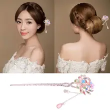 Винтажная палочка для волос, опал, цветок, палочки для волос, декор для волос, китайские заколки для волос, древняя заколка для волос