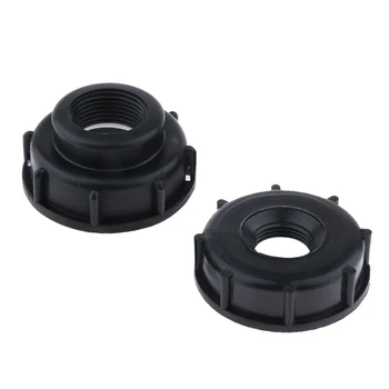 

1000L 2" IBC Tote Tank Valve Adapter for 3/4 inch/ 1 inch Hose Pipe Plastic IBC Hose Pipe Connector Accessories