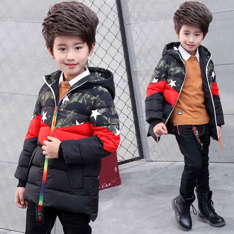 3T 12Yrs Kids Toddler Boys Cotton Coat & Outwear Regular Hooded For