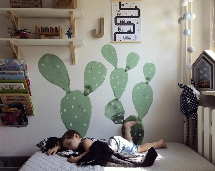 Cactus-Stickers-Kids-Toys-Newborn-Baby-Room-Kindergarden-Wall-Decoration-Adesivos-Plant-Waterproof-Paste-PVC-Sticker-Decor-07