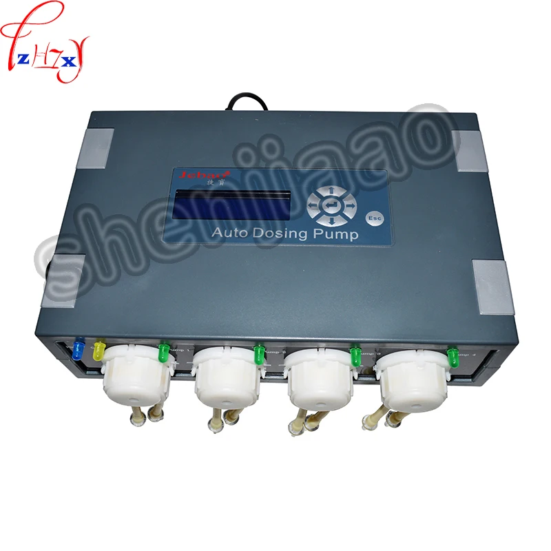 

1PC New Auto Dosing Pump DP-4 for coral reef aquarium 4 pump head For Marine Aqua 110-240V
