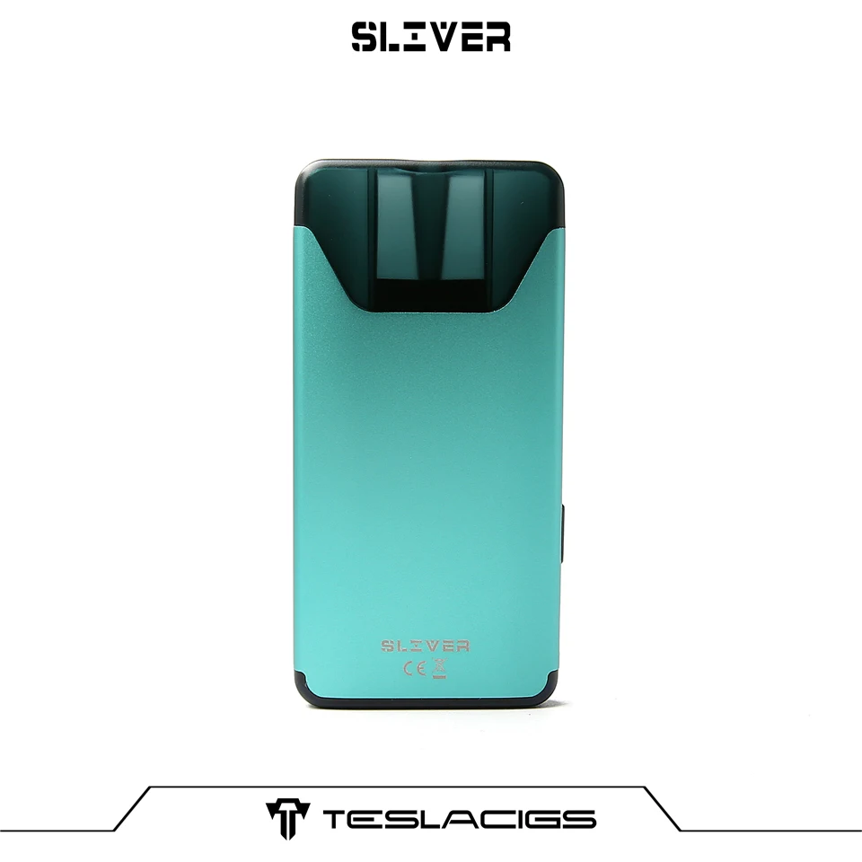 Оригинальная система pod испаритель Teslacigs Tesla серебристый электронная сигарета
