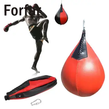 

Forfar Boxing Pear Shape PU Speed Ball Swivel Punch Bag Punching Exercise Speedball Speed bag Punch Fitness Training Ball
