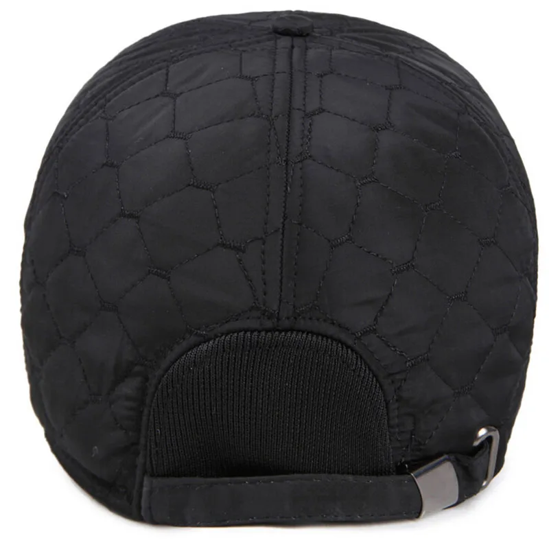 New winter warm baseball caps for men cotton fleece caps baseball hats dad cap ear flaps male winter bone snapback cap outdoor New winter warm baseball caps for men cotton fleece caps baseball hats dad cap ear flaps male winter bone snapback cap outdoor