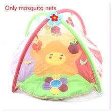 Детский игровой коврик для занятий в тренажерном зале, москитная сетка для новорожденных, детское игровое одеяло, кронштейн игрушки, специальная москитная сетка, детская кроватка, сетка