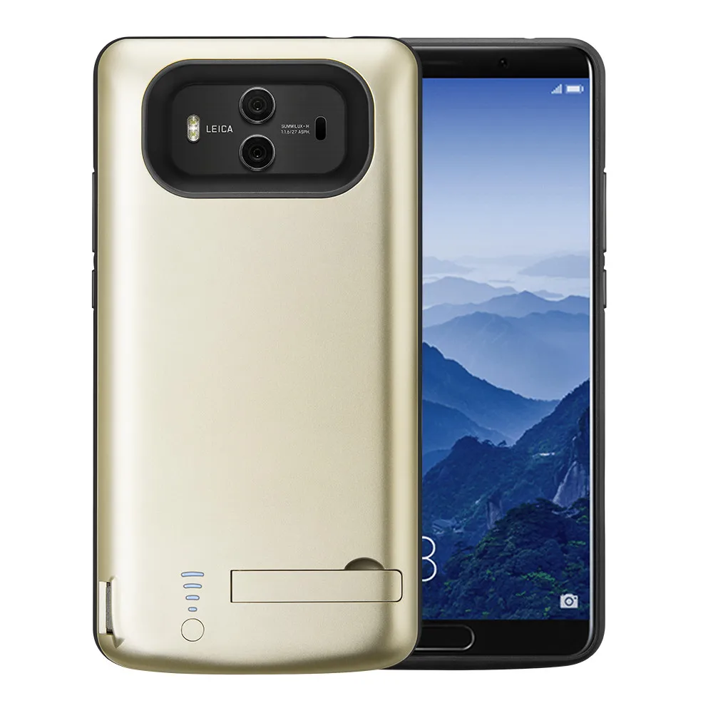 Backup battery Portable Power Bank Pack Backup Battery Charge For Huawei Mate 10 6000mAh With invisible bracket TPU Full Protect Backup battery Portable Power Bank Pack Backup Battery Charge For Huawei Mate 10 6000mAh With invisible bracket TPU Full Protect