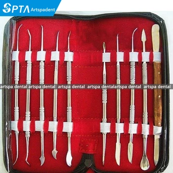 

Dental Lab Stainless Steel Kit Wax Carving Tool Set Instrument