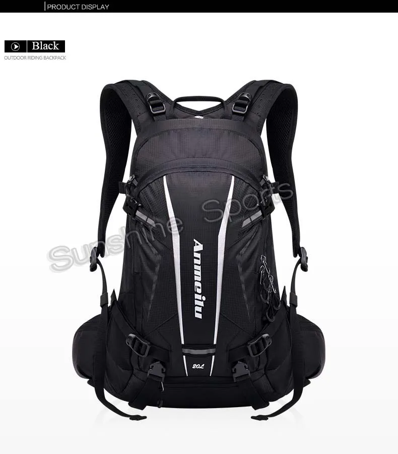ANMEILU 20L рюкзак для путешествий водонепроницаемый нейлоновый походный рюкзак для путешествий на открытом воздухе спортивный велосипедный рюкзак с дождевиком сумки