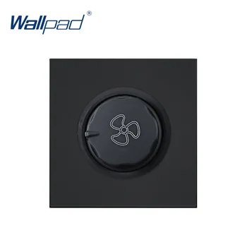 

Wallpad Luxury Fan Switch Speed Regulator Outlet Function Key For Wall White And Black Plastic Module Only