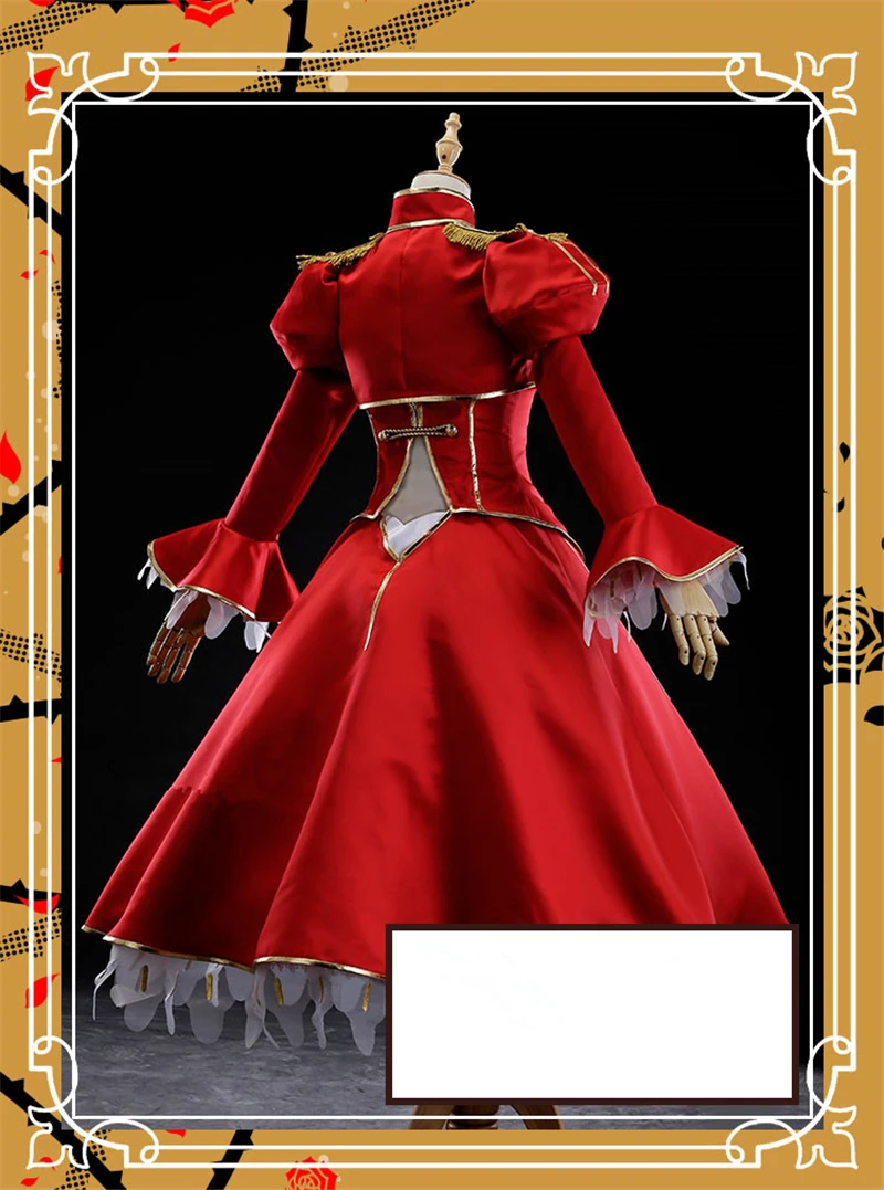 FGO Fate/EXTRA Cosplay красный саблей Artoria Pendragon Nero для косплея косплей костюм красное
