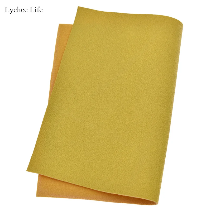Lychee Life 6 цветов Ретро Личи узор A5 ПВХ кожаная ткань Декор одежды Швейные