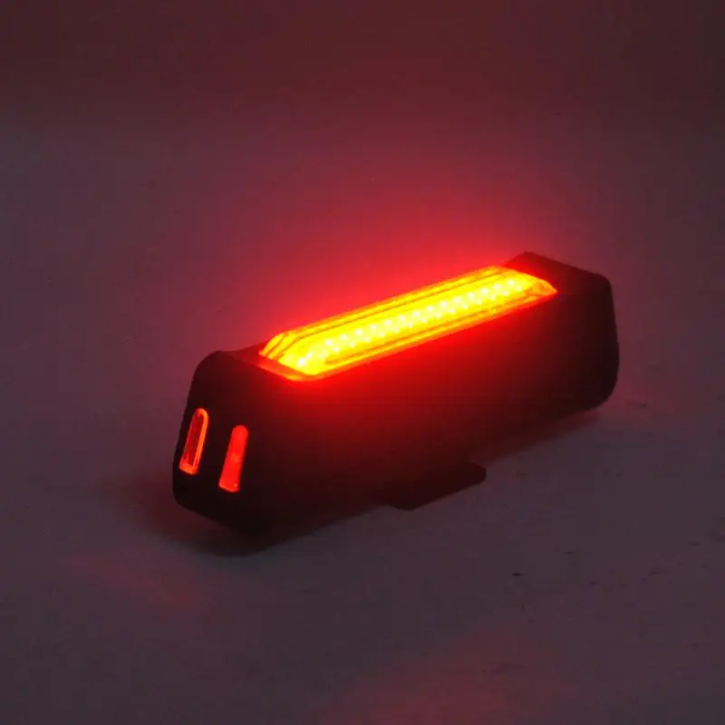Excellent USB Rechargeable Waterproof Bicycle Tail Light  6 Lighting Modes Red White LED light Bike Safety Lamp 8 Excellent USB Rechargeable Waterproof Bicycle Tail Light  6 Lighting Modes Red White LED light Bike Safety Lamp 8