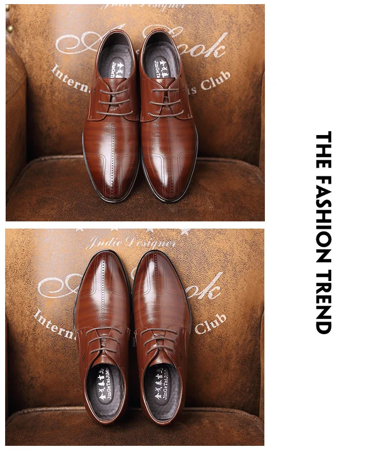 Mazefeng/Новинка 2019 года; нарядные туфли для мужчин с острым носком; Мужские модельные туфли; кожаные мужские оксфорды; официальная обувь для