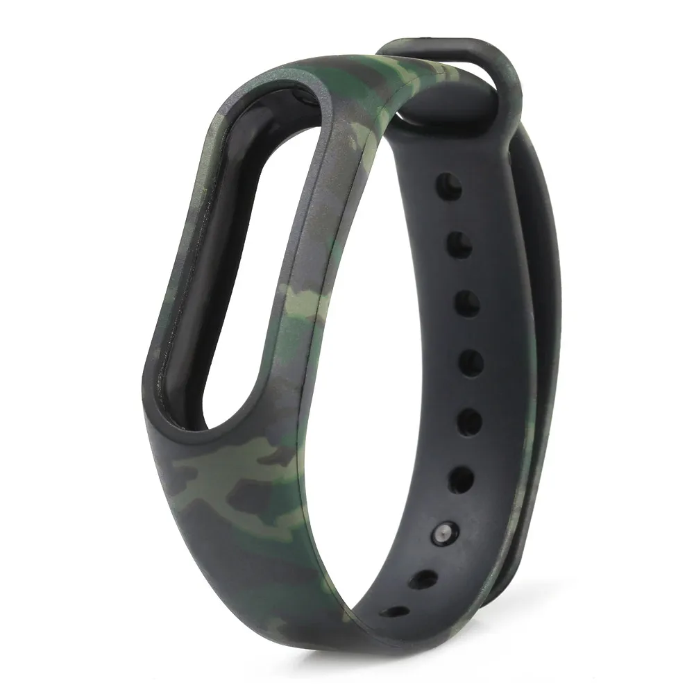 Новый Камуфляжный ремешок для браслета Xiaomi MI Band 2 # T2 2019|Смарт-аксессуары| |