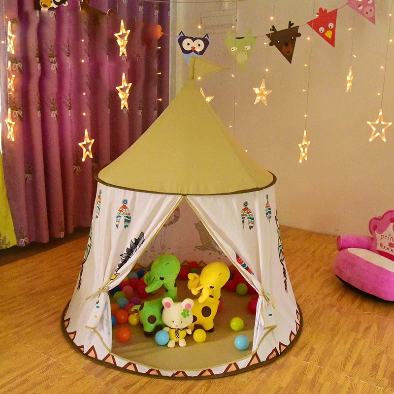 

Little Lion Indian Castle Tent Indoor Baby Toy House Princess Prince Room Children's Tent Game House