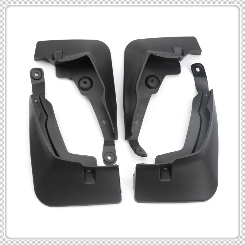 For Toyota RAV4 Car Styling Front&Rear Mudflaps Splash Guards MudGuards Mud Flap 4pcs Plastic Black Auto Accessories