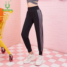 Vansydical тренажерный зал Леггинсы Фитнес спортивные штаны Для женщин тренировочные брюки для бега Для Женщин Йога Брюки тренировочные спортивные брюки для женщин