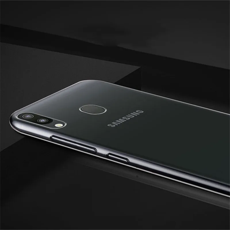 Ультратонкий прозрачный силиконовый чехол для Samsung Galaxy A50 A70 A40 A30 A20 A10 чехлы мягкий