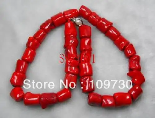 

Jewelry 0011915 Beautiful Red Coral Beads Carving Necklace