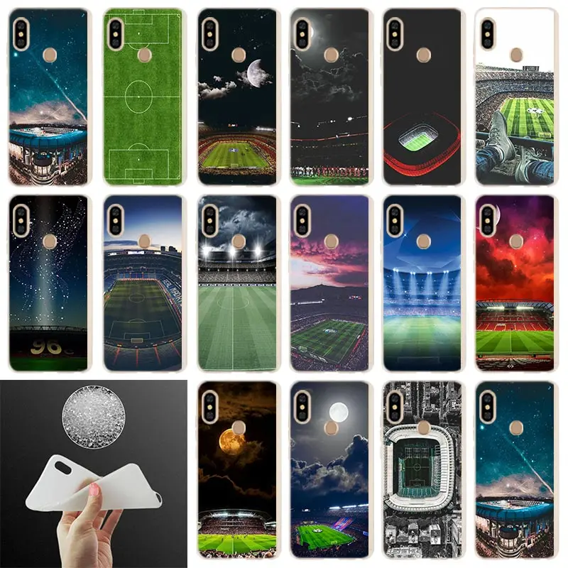 

Fashion Soft Cover Phone Case For Xiaomi Redmi Note7 6 5 4x redmi 7 6pro 6a s2 5a 4a 4x 5plus 7A Barcelona Home football stadium