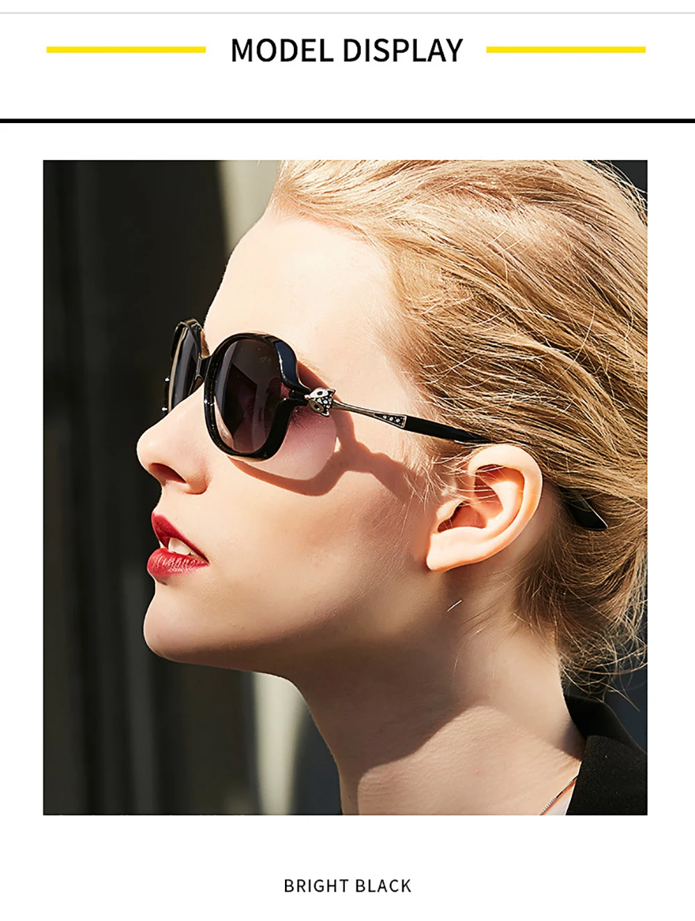 Роскошные классические прозрачные Модные поляризованные солнцезащитные очки для женщин, высокое качество, женские Брендовые очки с бабочкой и стразами