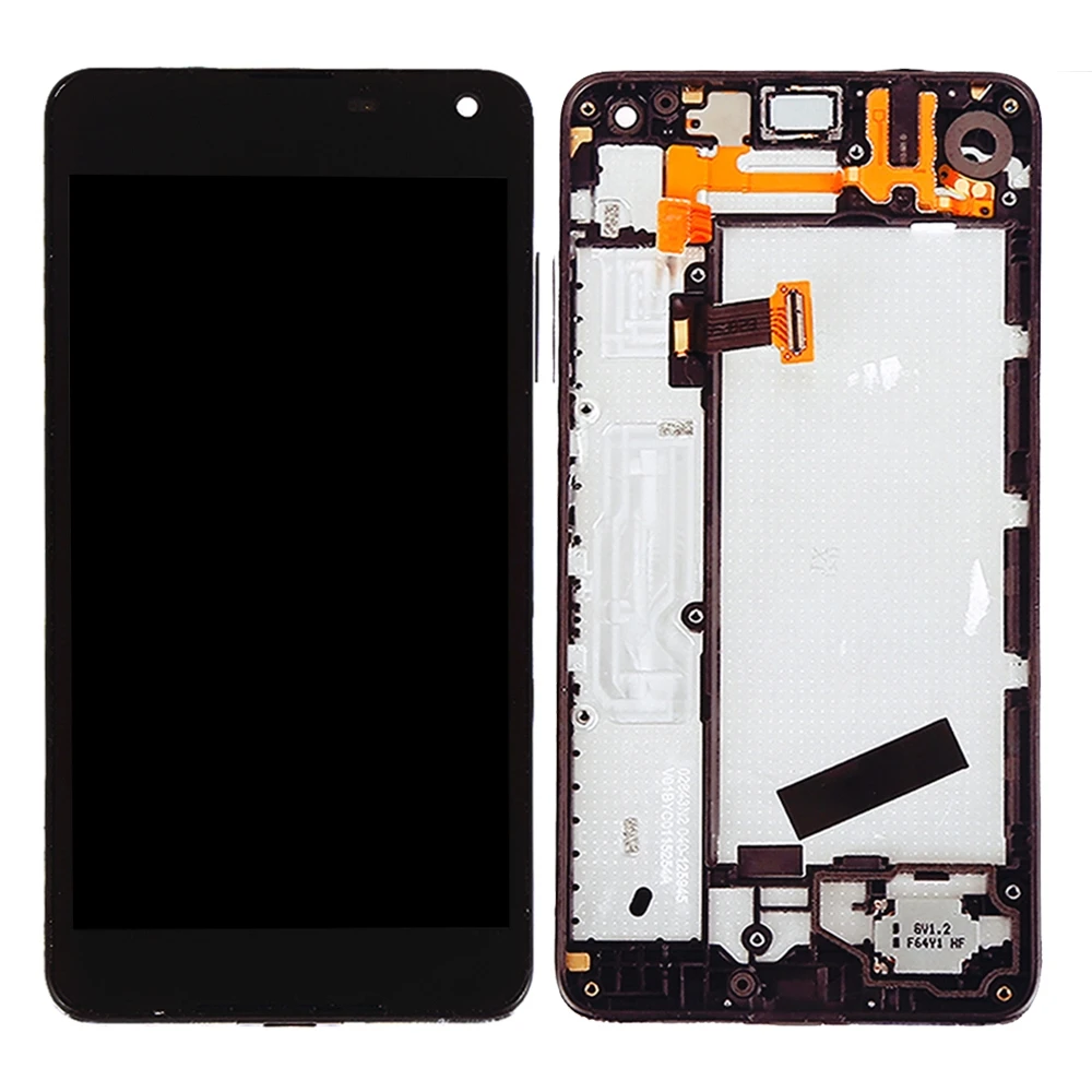 

H LCD Screen and Digitizer Full Assembly with Frame for Microsoft Lumia 650