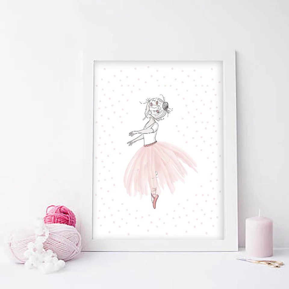 NICOLESHENTING-beb-vivero-pared-arte-de-la-lona-de-pintura-rosa-de-ni-a-de-dibujos (1)