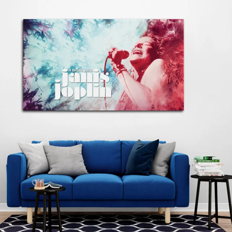 Janis Joplin крутой певец профиль художественное оформление гостиной украшение для