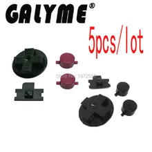 5 шт./партия,, черные/красные классические пуговицы для Nintendo dogameboy, Классические пуговицы, подходят для GBO DMG, аксессуары для ремонта, подарок