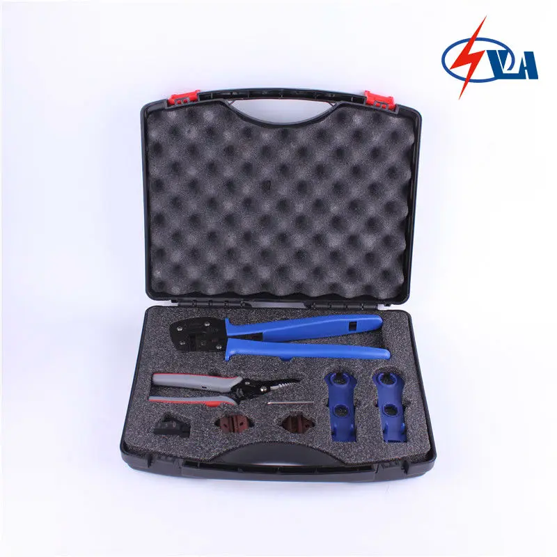 

PV-TB-T solar tool box with MC4 Crimping Tools and spanner for MC4